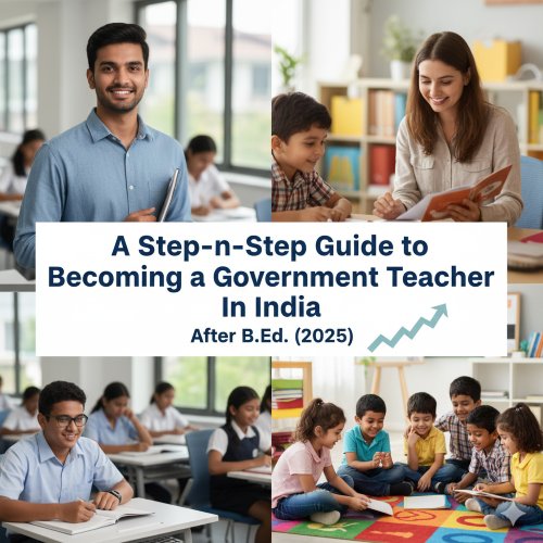 A Step-by-Step Guide to Becoming a Government Teacher In India After B.Ed. (2025)